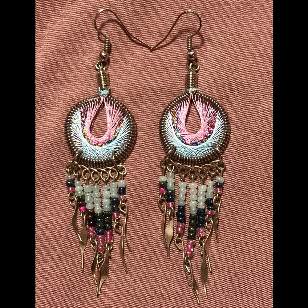 Dream Catcher Style Earrings